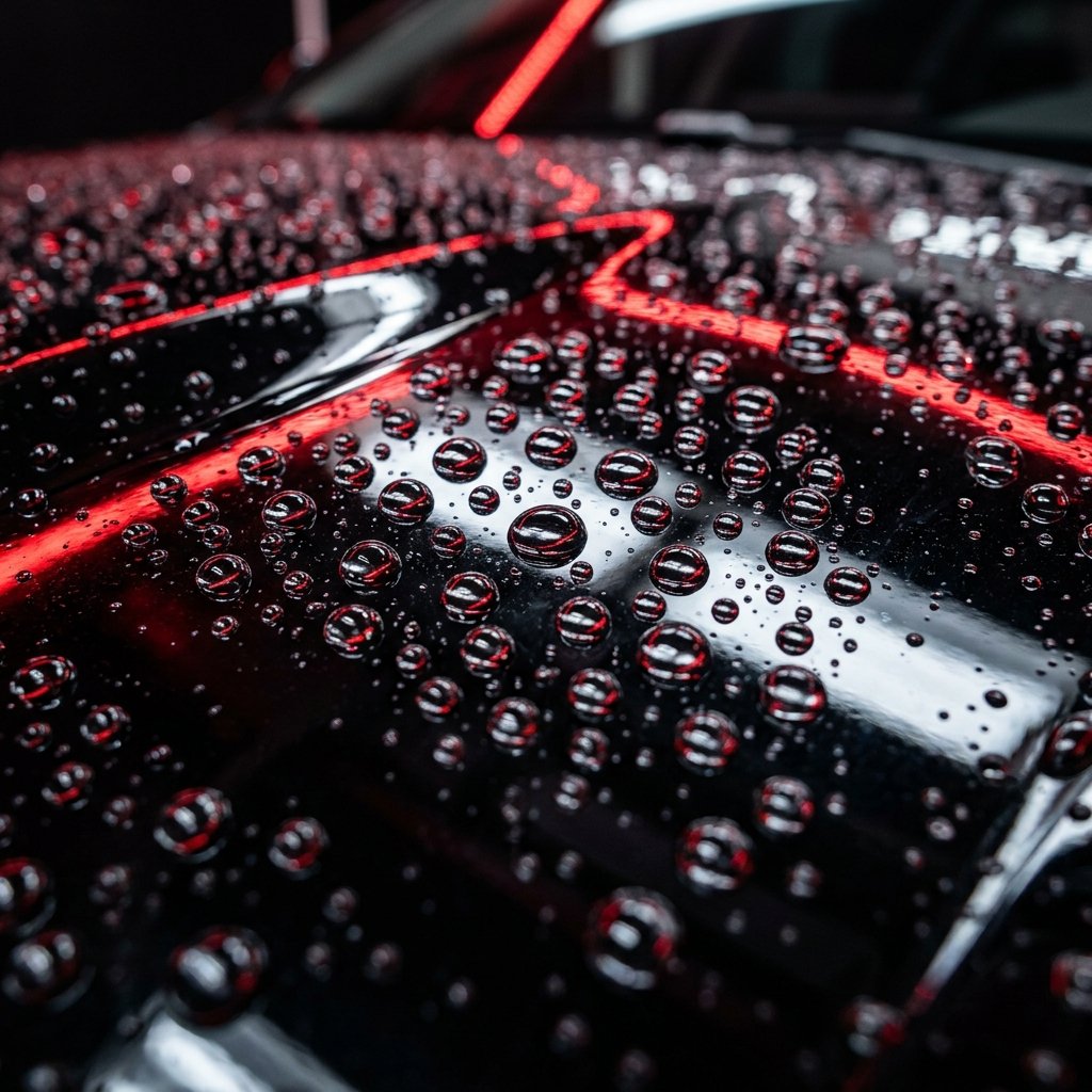 Ceramic Coating Water Beading Detail
