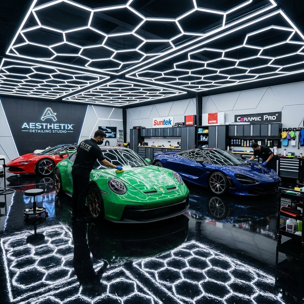 SPA Car Care Studio Workshop Bay